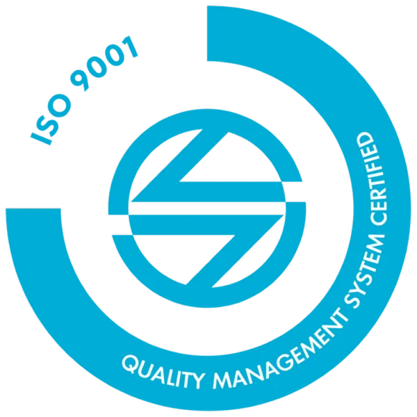 ISO 9001 Quality Management System Certified